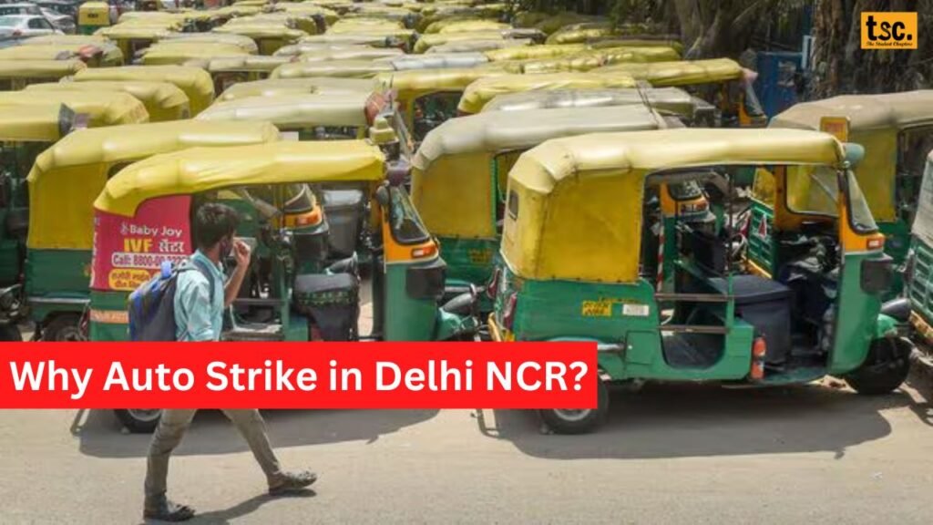 Auto Strike in Delhi NCR