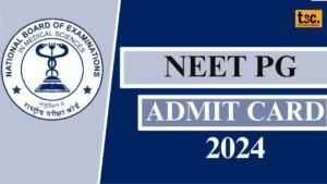 NEET PG Admit Card