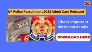 UP Police Recruitment 2023