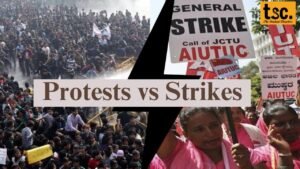 Protests vs Strikes