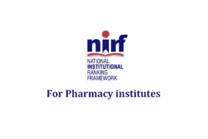 NIRF 2024 Pharmacy Ranking