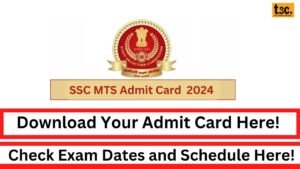 SSC MTS and Havaldar Exam 2024