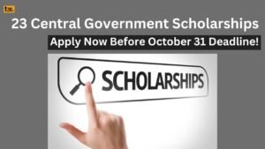 23 Central Government Scholarships