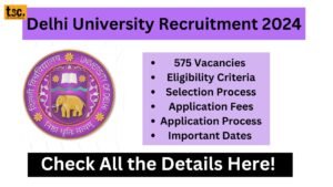 Delhi University Recruitment 2024