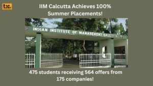 IIM Calcutta Achieves 100% Summer Placements