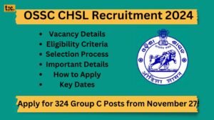 OSSC CHSL Recruitment 2024