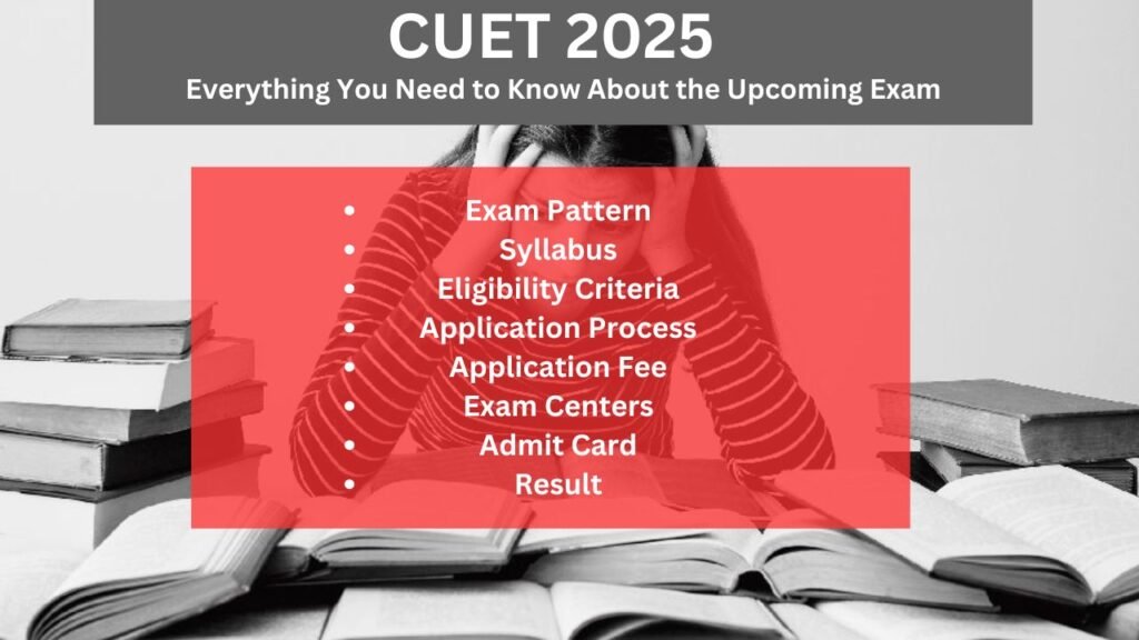 CUET 2025: Everything You Need to Know About the Upcoming Exam- Syllabus, Application Process, Eligibility Criteria, Application Fee, and More!