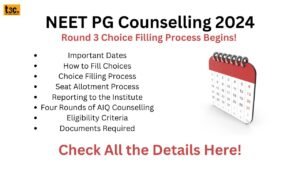 NEET PG Counselling 2024