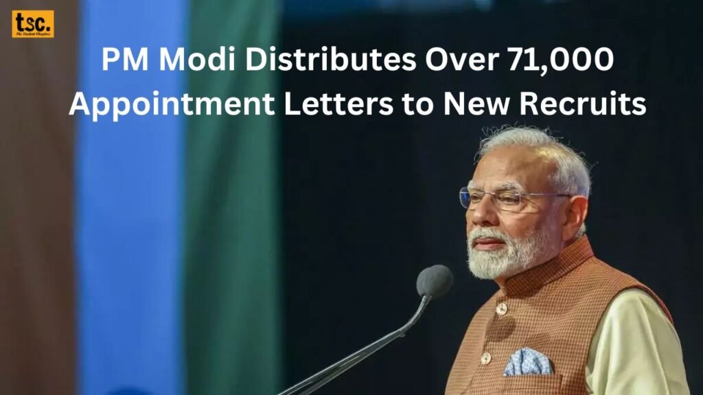 PM Modi Distributes Over 71,000 Appointment Letters to New Recruits