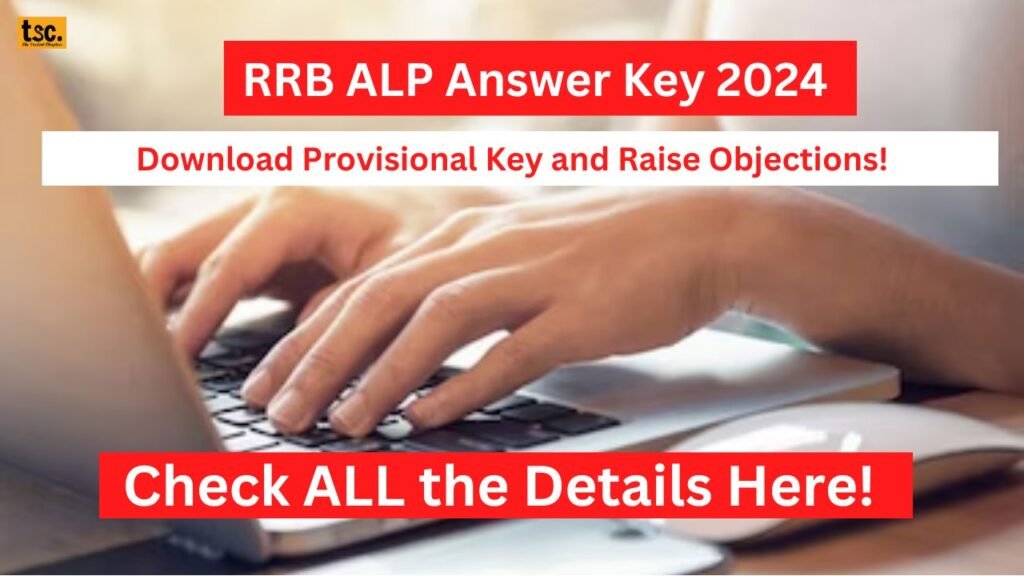 RRB ALP Answer Key 2024