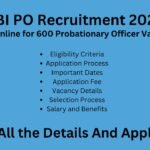 SBI PO Recruitment 2024