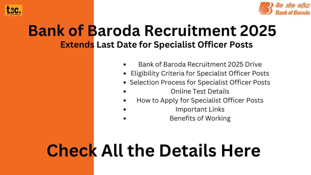 Bank of Baroda Recruitment 2025