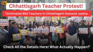 Chhattisgarh Teacher Protest