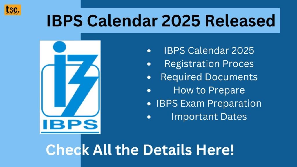 IBPS Calendar 2025 Released