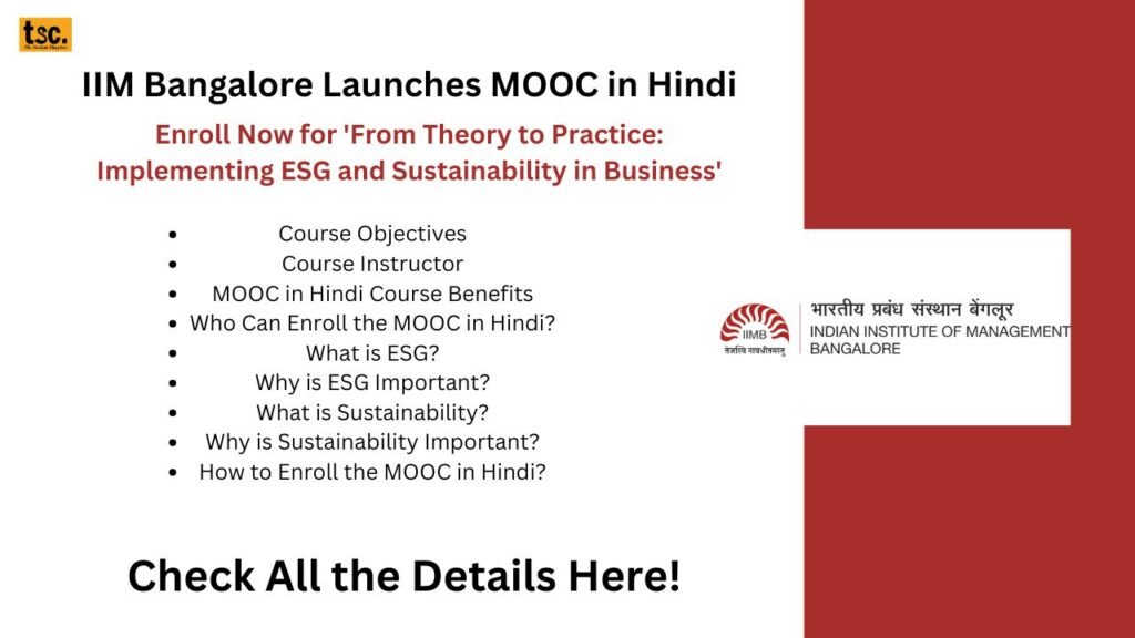 IIM Bangalore Launches MOOC in Hindi: Enroll Now for 'From Theory to Practice!