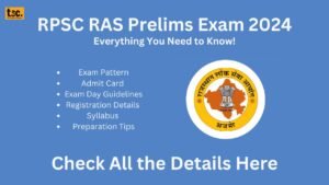 RPSC RAS Prelims Exam 2024