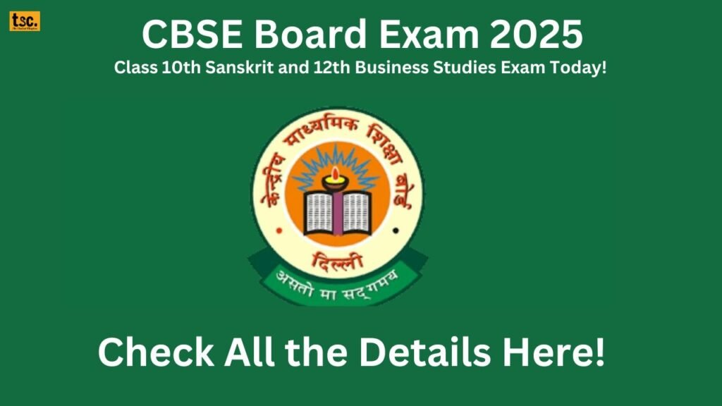 CBSE Board Exam 2025