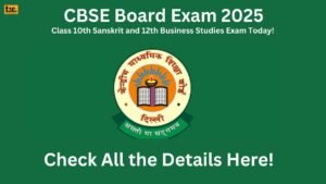 CBSE Board Exam 2025