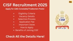 CISF Recruitment 2025