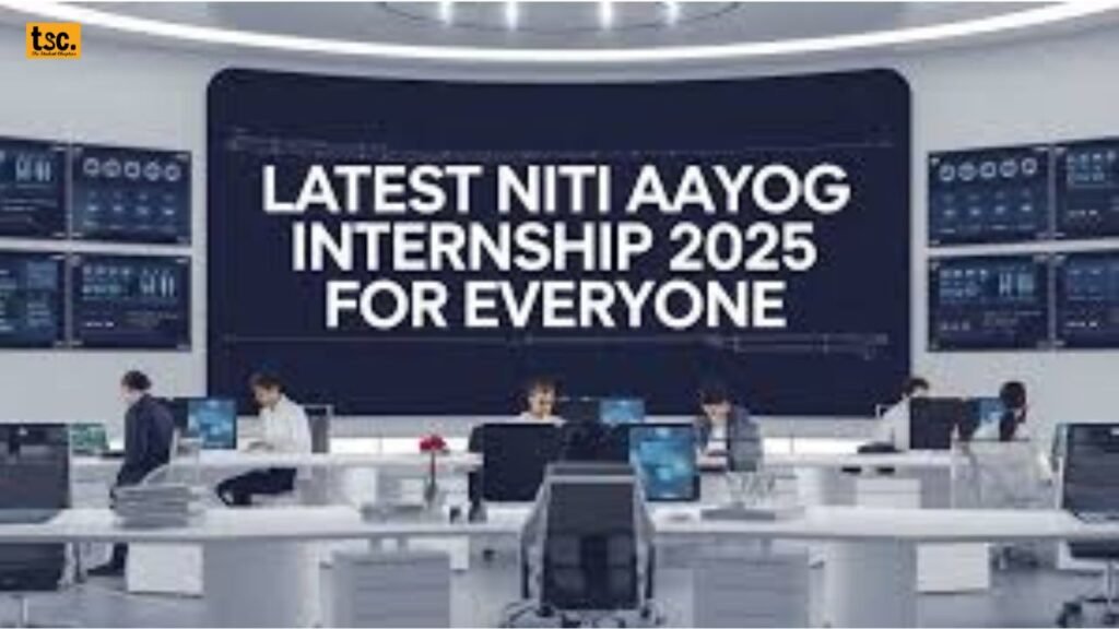 Internship Opportunities at NITI Aayog