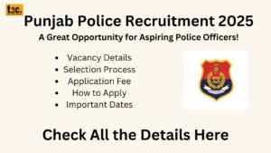 Punjab Police Recruitment 2025