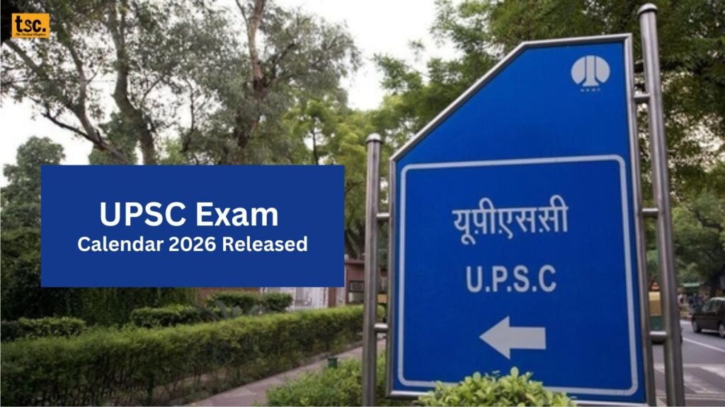 UPSC Exam Calendar 2026 Released