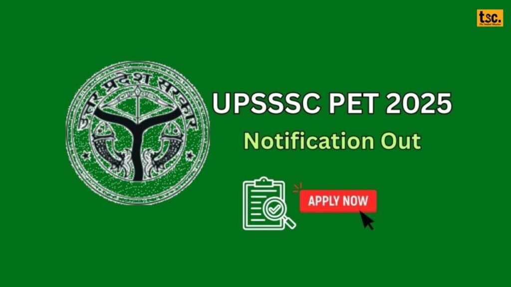 UPSSSC PET 2025 Notification Released