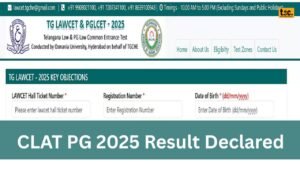 CLAT PG 2025 Result Declared