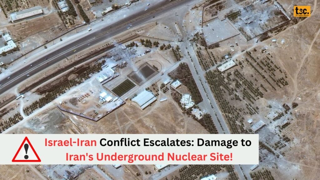 Israel-Iran Conflict Escalates: Damage to Iran's Underground Nuclear Site!
