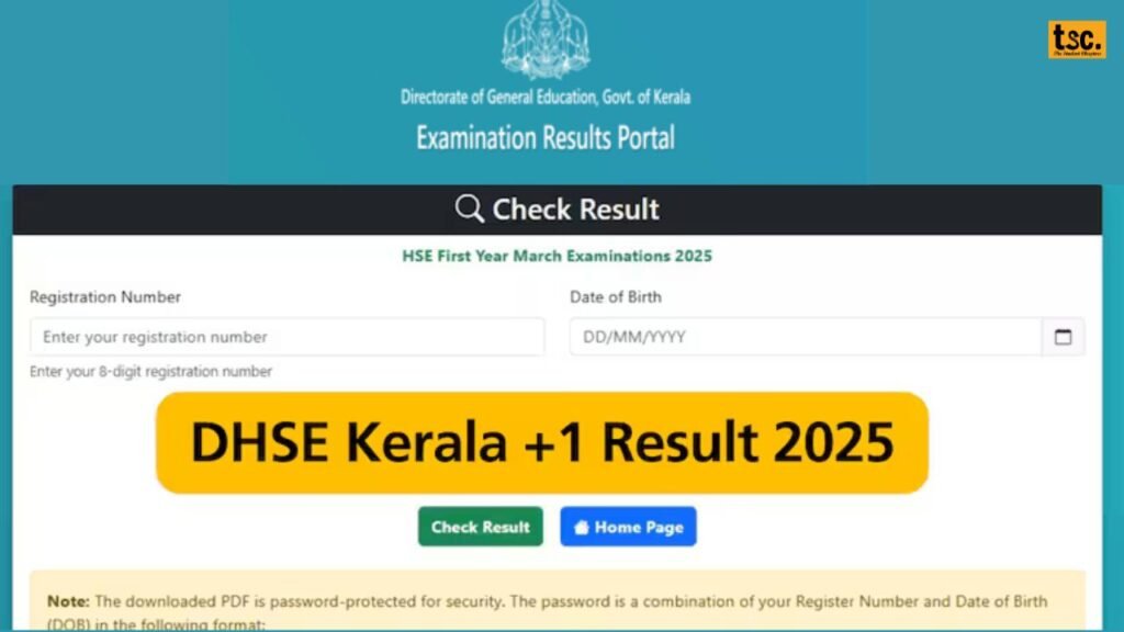 Kerala Plus One Result 2025 Released