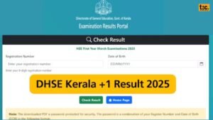 Kerala Plus One Result 2025 Released