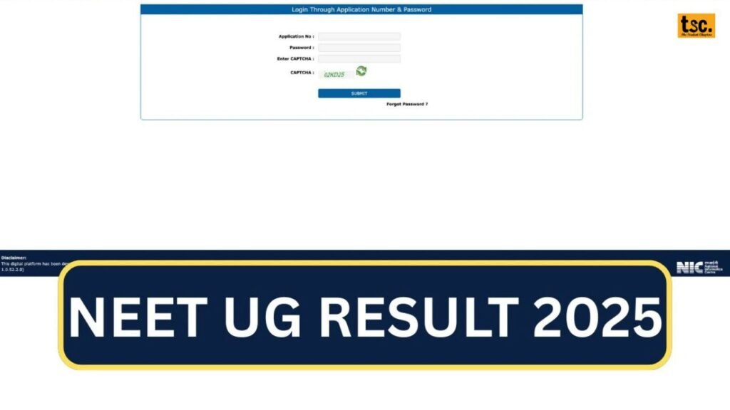 NEET UG Result 2025