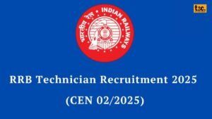 RRB Technician 2025 Application