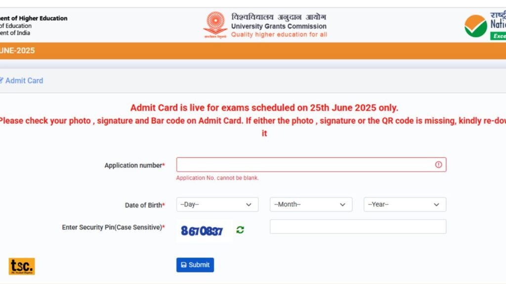 UGC NET Admit Card 2025 Released: Download Your Hall Ticket Now!