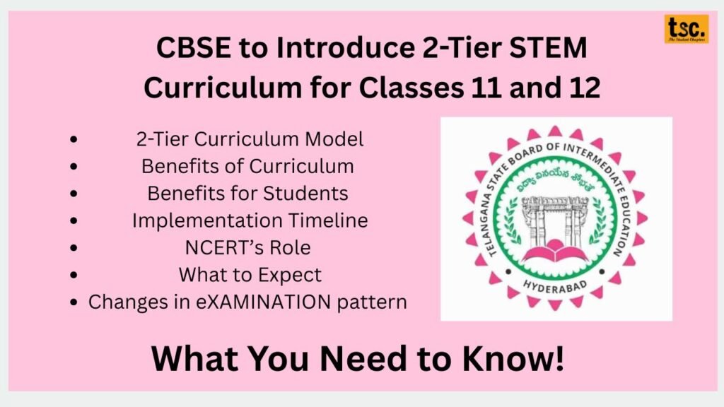 CBSE to Introduce 2-Tier STEM Curriculum for Classes 11 and 12