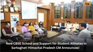 New CBSE School and Support for Student Athletes in Sarkaghat! Himachal Pradesh CM Announces!