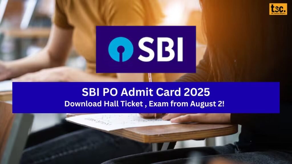 SBI PO Admit Card 2025
