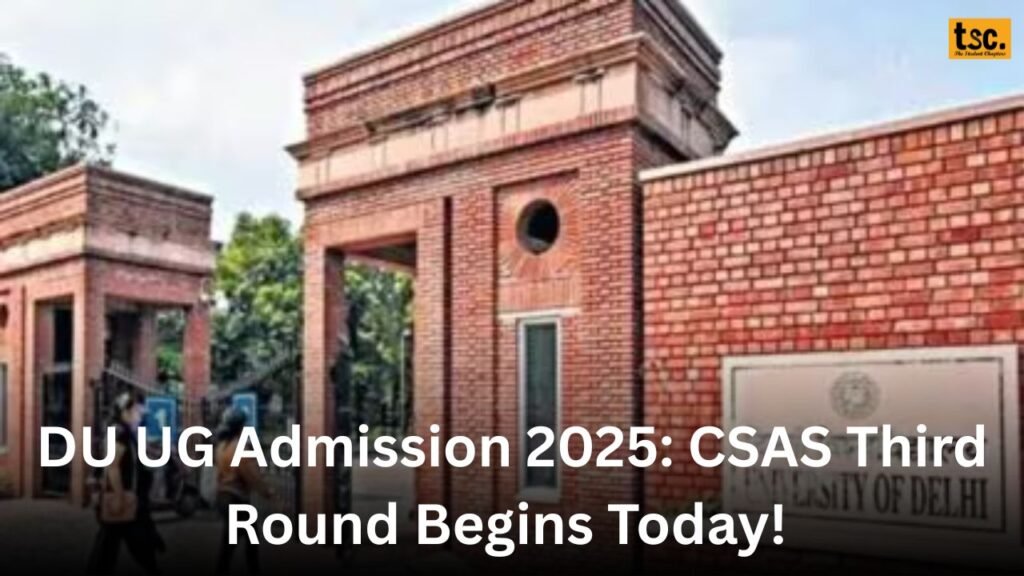 DU UG Admission 2025: CSAS Third Round Begins Today; Check Complete Schedule Here!